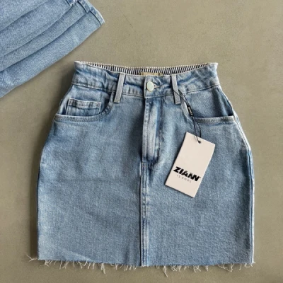 Mini Saia Jeans Manuela