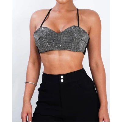 Cropped Bella Strass